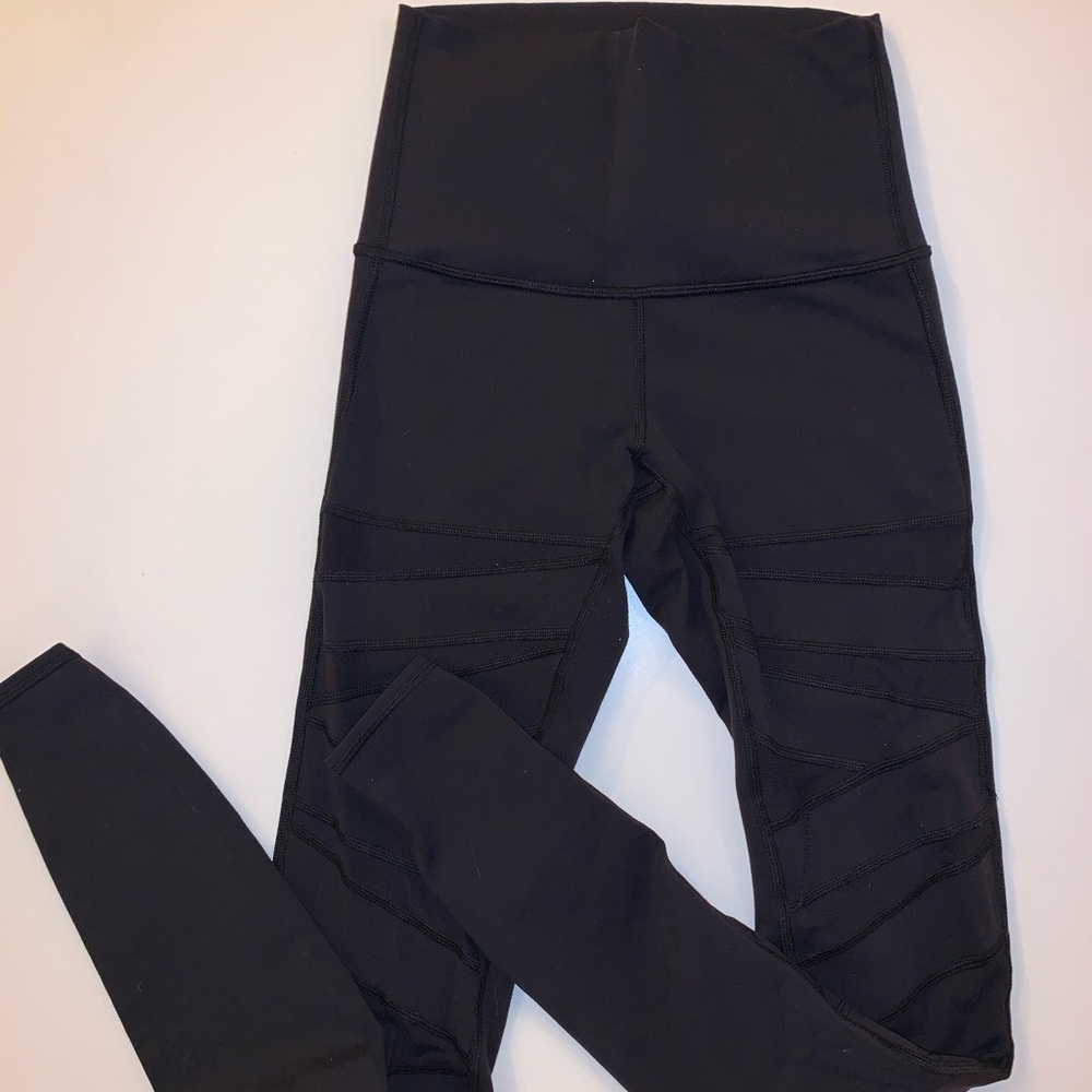 Lululemon Wunder Under Pant Hi-Rise Tech Mesh